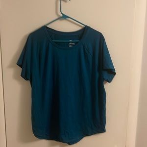 Woman’s Active Wear Blue Shirt - All in motion